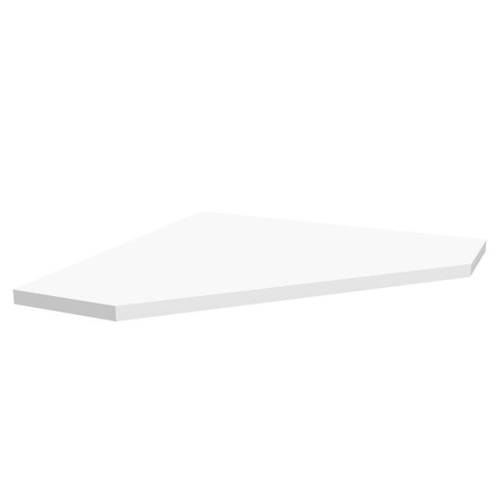 Glorious MODULAR-SIDE-ADAPT Adaptateur de rack latéral modulaire pour poste de travail vers un établi (blanc)