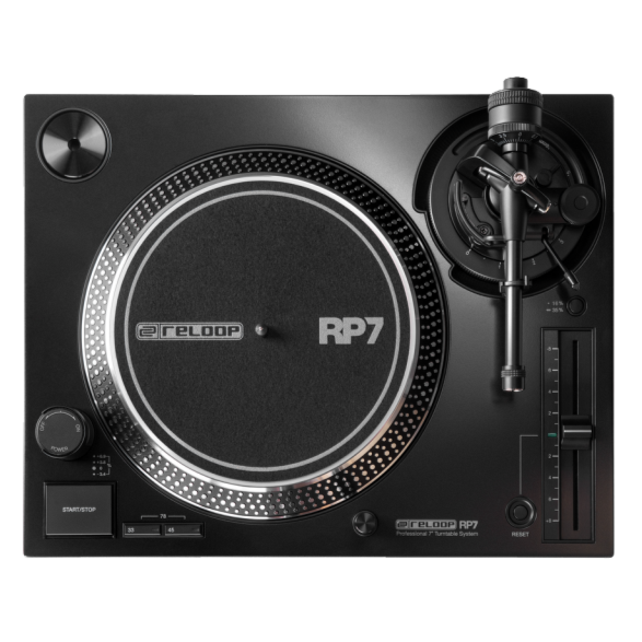 Reloop RP-7 Professional Direct-Drive DJ Turntable - 7in