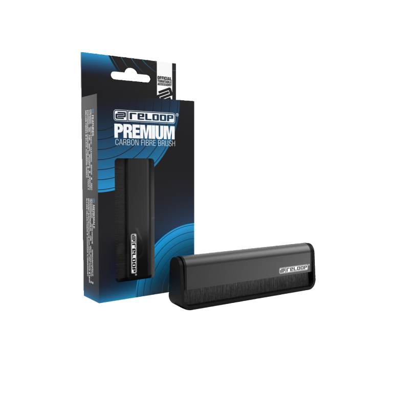 Reloop PREMIUM-RECORD-BRUSH Premium Carbon Fiber Brush