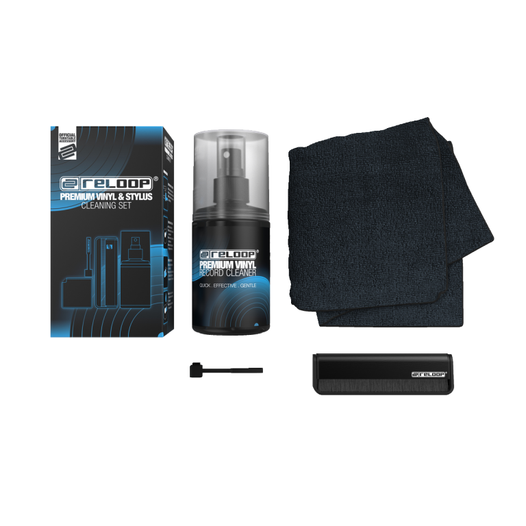 Reloop PRM-VINYL-STYLUS-CLEANING-SET Premium Vinyl And Stylus Cleaning Set