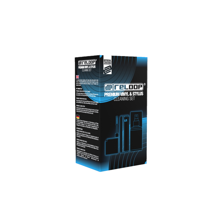 Reloop PRM-VINYL-STYLUS-CLEANING-SET Premium Vinyl And Stylus Cleaning Set