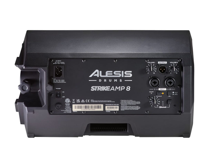 Alesis STRIKE AMP 8 MK2 Amplificateur de batterie électronique 2000 watts avec Bluetooth - 8"