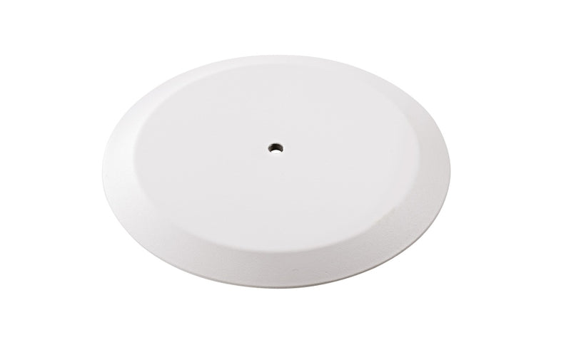 K&M 26700 Microphone Round Base - 18"x1" (White)