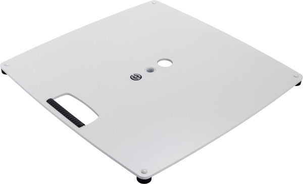 K&M 26715 Speaker Pole Base Plate (L, White)