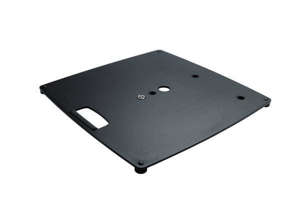 K&M 26716 Speaker Pole Base Plate with 3 M20 Threaded Bolts (L)