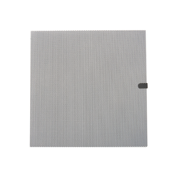 Cloud Electronics CS-8Sqgrill-W Square Grille (blanc) - 8 "