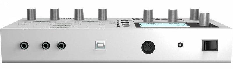 Waldorf BLOFELDDTWHITE Module de synthétiseur numérique de bureau avec modélisation analogique (blanc)