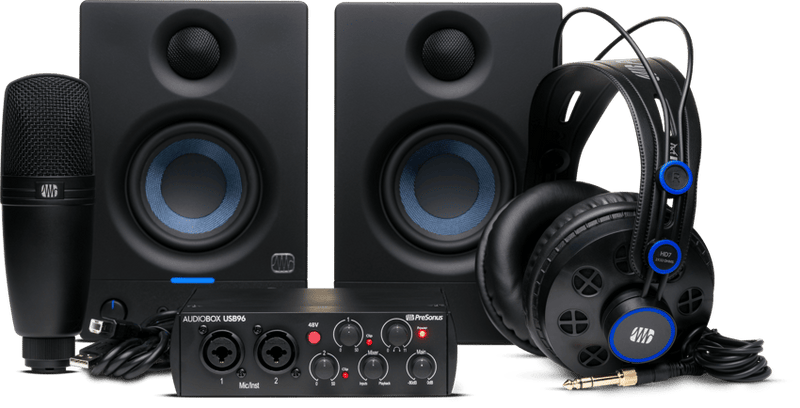 PreSonus AUDIOBOX 96K COMPLETE Hardware/Software Recording Bundle (25th Anniversary)