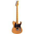 Tagima TW 55-BS-LF/BK Electric Guitar (Butterscotch)