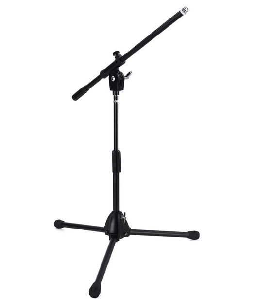 Tama MS205STBK Low-Profile Telescoping Boom Microphone Stand