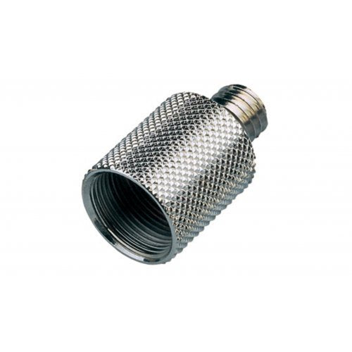 K&M 216-ZINC Thread Adapter (5/8" Female, 3/8" Male)