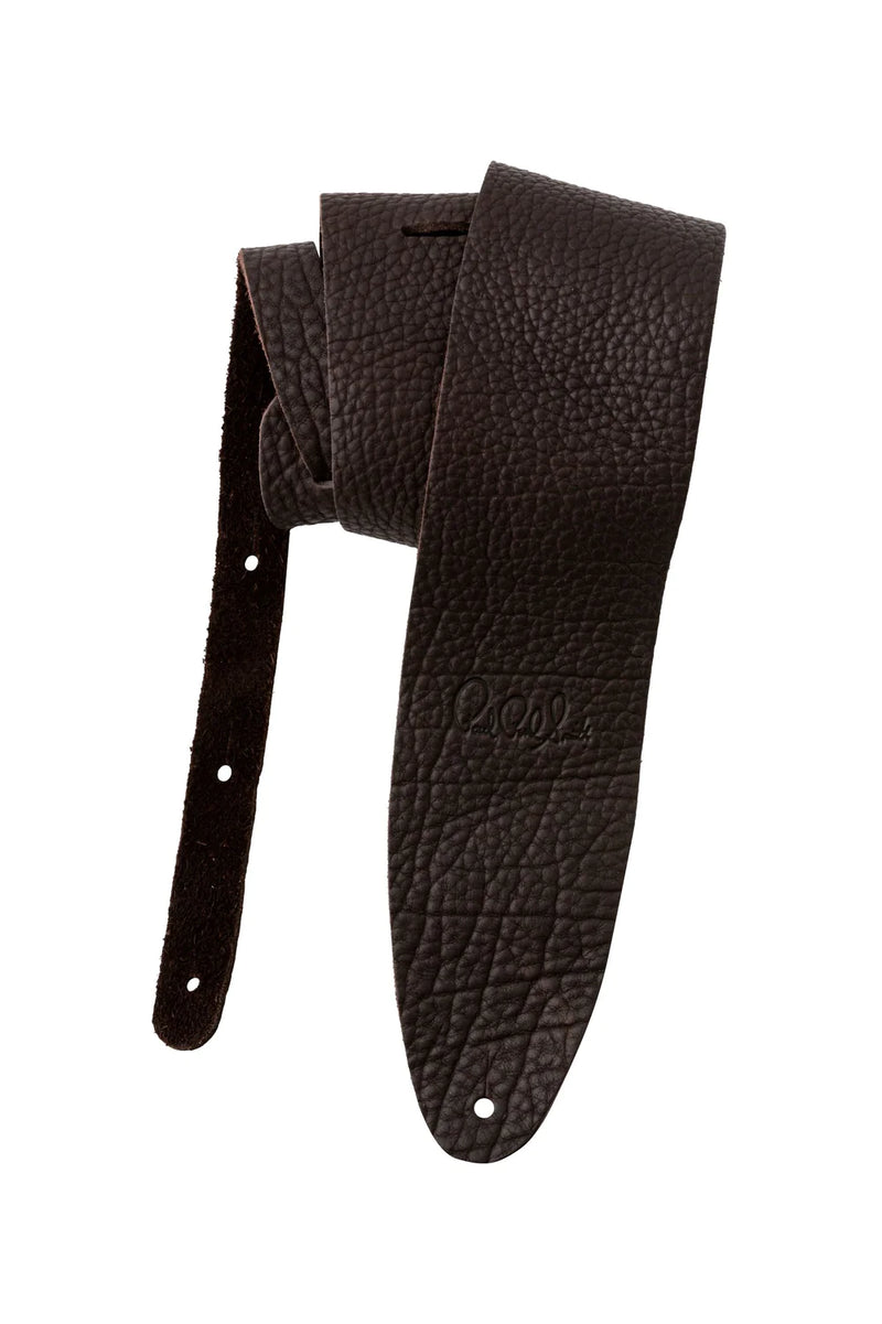 PRS Signature Buffalo Reversible Strap 3.5" (Dark Brown)