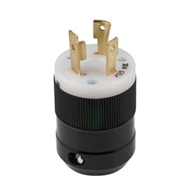 Marinco 305P Male 125V/30A Twist-Lock Inline Connector (Black)