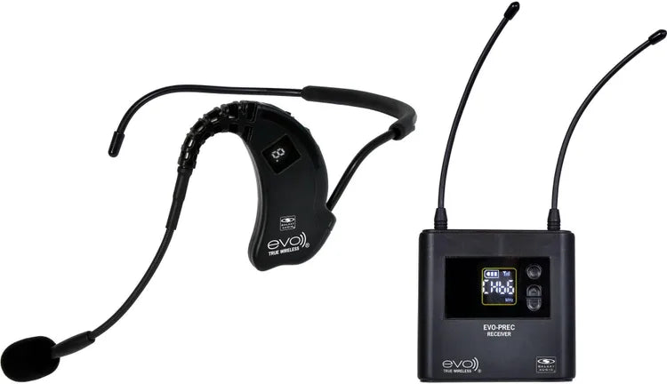 Galaxy Audio EVO-PE0D4 Water-Resistant Headworn Wireless Microphone System - D4 Band