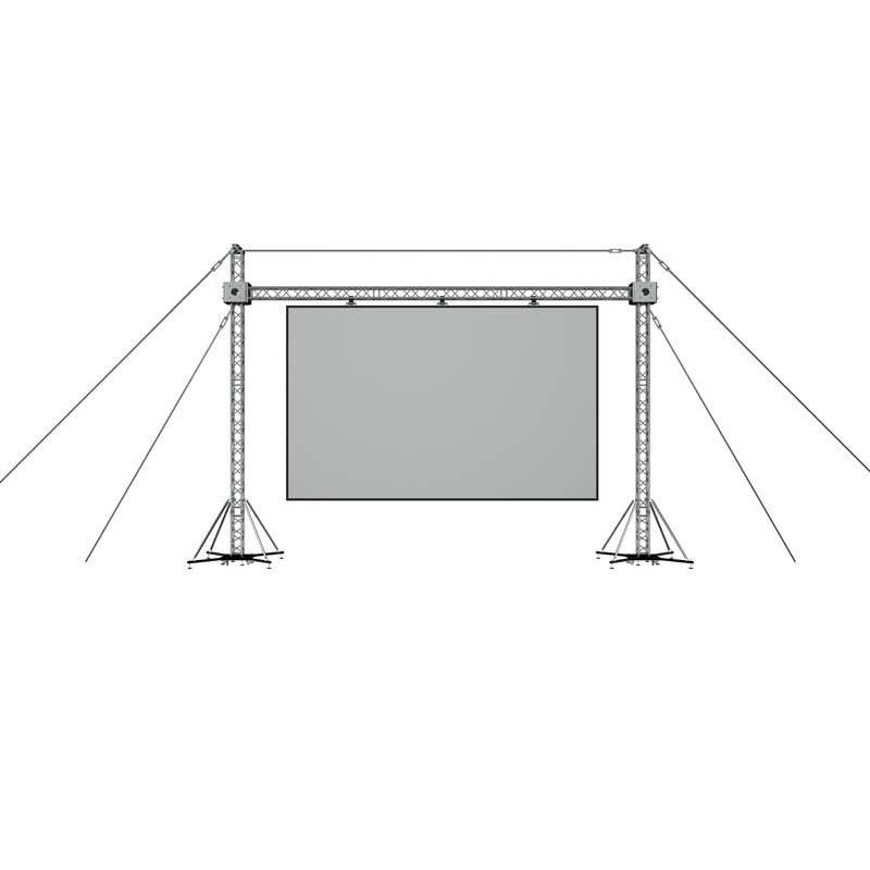 ProX XTP-GS3023 LED Screen Display Panel Video Fly Wall Truss Ground Support System 30'W x 23'H with Hoist
