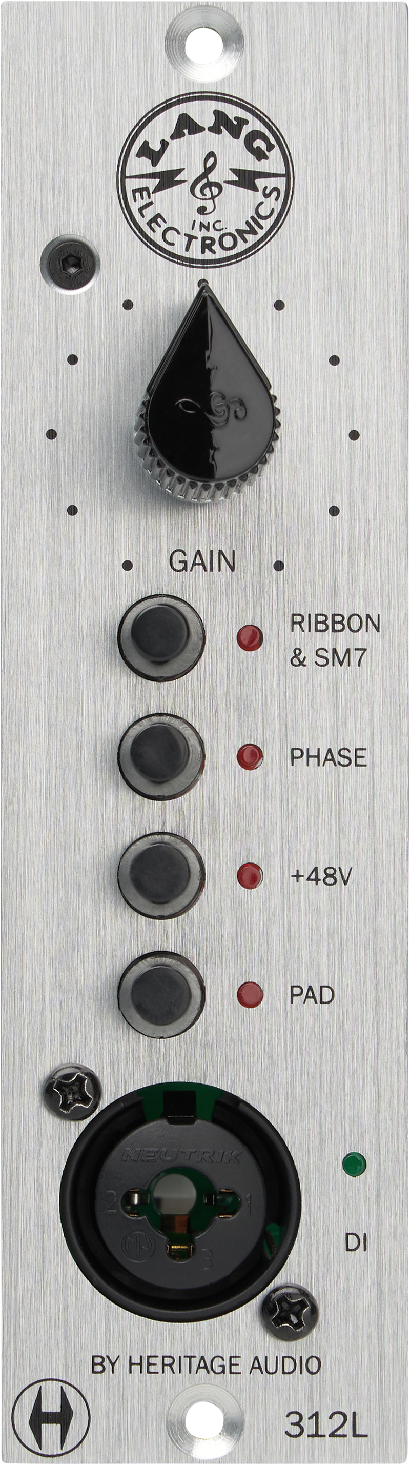 Heritage Audio LANG-312L New York Style High Gain Preamp with Lifter