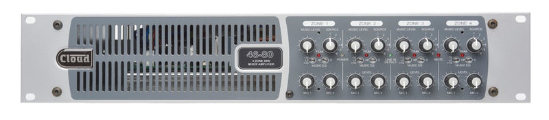 Cloud Electronics 46-80T 4 Zone Integrated Mixer Amplificateur