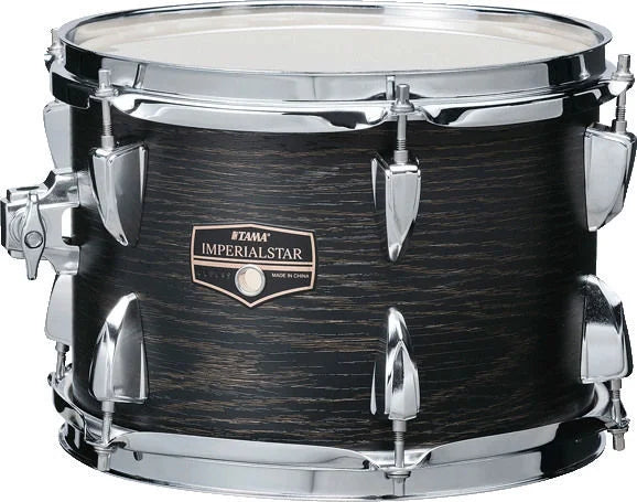 Tama IE52CBOW Imperialstar 5-Piece Complete Drum Set (Black Oak Wrap)