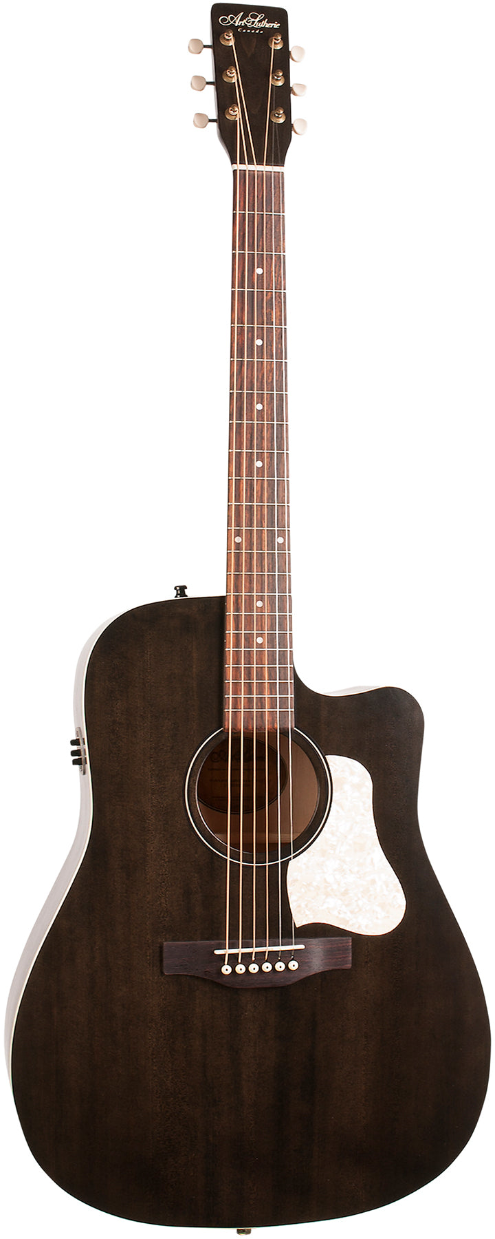Art & Lutherie AMERICANA Acoustic Guitar (Faded Black CW Presys II)