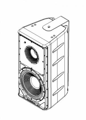 One Systems 112.HSB Platinum Hybrid Series Outdoor Rated Subwoofer (White) - 12"