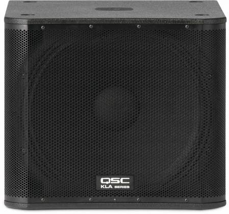 QSC KLA181-B Caisson de basses alimenté 1 000 W avec matériel de montage - 18" (Noir)