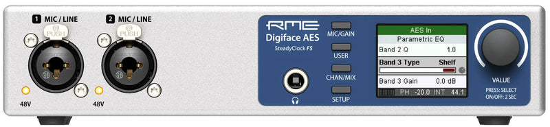 RME DFAES 1RU Digiface 24 Bit 192 kHz USB Audio Interface