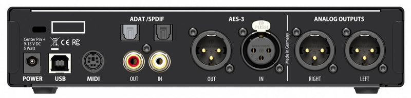RME DFAES 1RU Digiface 24 Bit 192 kHz USB Audio Interface