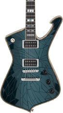 Ibanez PS3CM Paul Stanley Signature Guitare électrique (miroir fissuré)