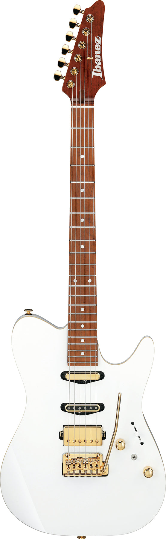 Ibanez lb1wh Lari Basilio Signature Guitare électrique (blanc)