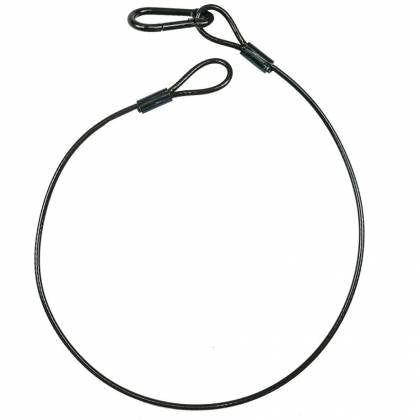 Global Truss B-30 Safety Cable (Black) - 30"
