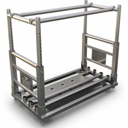 Chauvet Professional CPRACK Compact Lightweight Foldable Aluminum Rack 1000 lbs Load Capacity