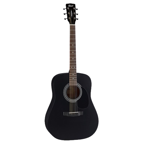 Cort AD810-BKS - Guitare acoustique Dreadnought Body (Noir)