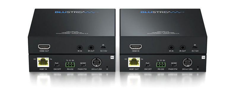 Blustream HEX18G-KIT Advanced HDBT 4k Extender Kit - 100m