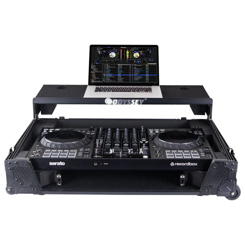 Odyssey 810GSFLX101UM2 I-Board 1U Flight Case w/Glide Style Laptop Platform