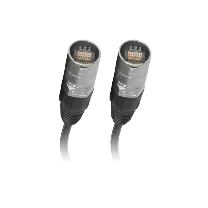 Chauvet Professional Video C6F-ECMX-BLK-18IN Câble Ethercon NE8MX blindé Cat6 - 18"