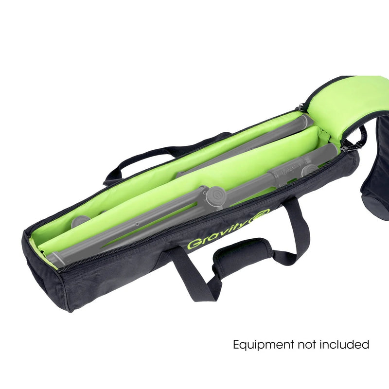 Gravity GR-GBGSS2TB Sac de transport pour deux supports d'enceintes de voyage