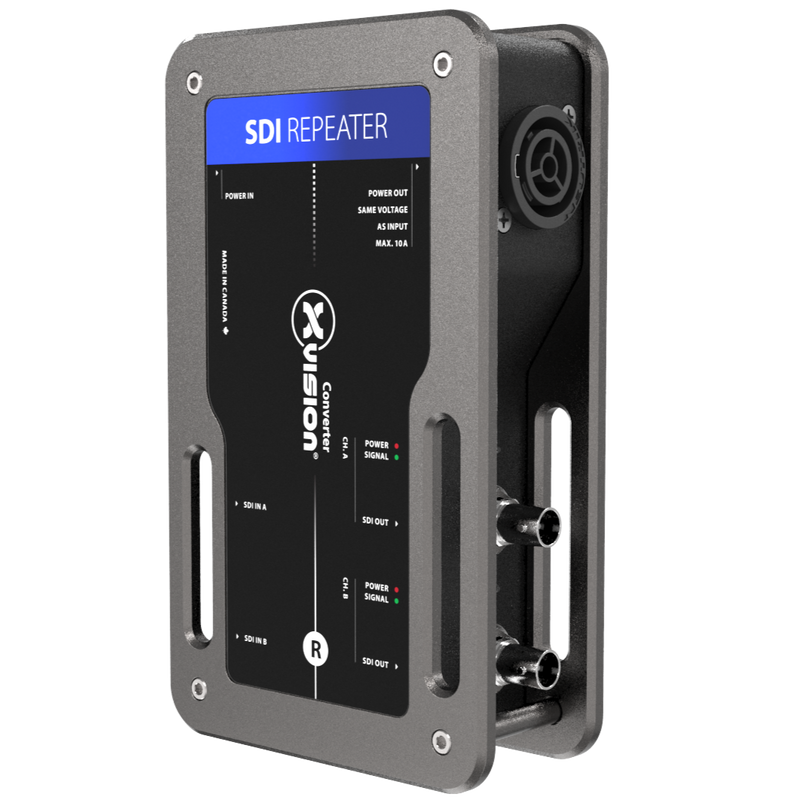 xVision XVVSDI2SDIT1 3G-SDI Repeater - 2 Channels - PT1 In/Thru
