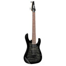 Ibanez GRG7221QATKS Gio Series 7 String Electric Guitar (Quilted Maple Black) (DEMO)