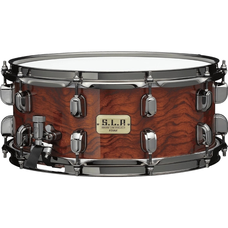 Tama LGB146NQB S.L.P. G-Bubinga Snare Drum (Natural Quilted Bubinga) - 14" x 6"