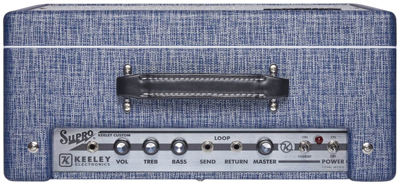 Supro KEELEY CUSTOM CREAMBACK 10 25W Tube Guitar Combo Amplifier - 10"