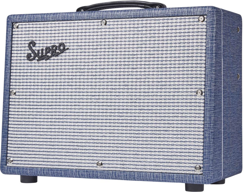 Supro KEELEY CUSTOM CREAMBACK 10 25W Tube Guitar Combo Amplifier - 10"