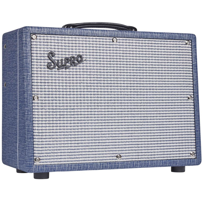 Supro KEELEY CUSTOM CREAMBACK 10 25W Tube Guitar Combo Amplifier - 10"