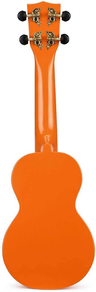 Mahalo MR1-OR Rainbow Series Soprano Ukulele (Orange)
