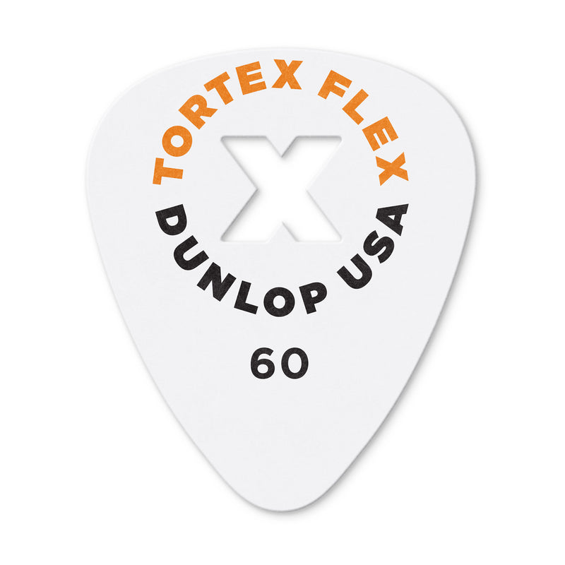 Dunlop 428XP060 Tortex Flex Guitar Pick (Pack of 12) - .60mm