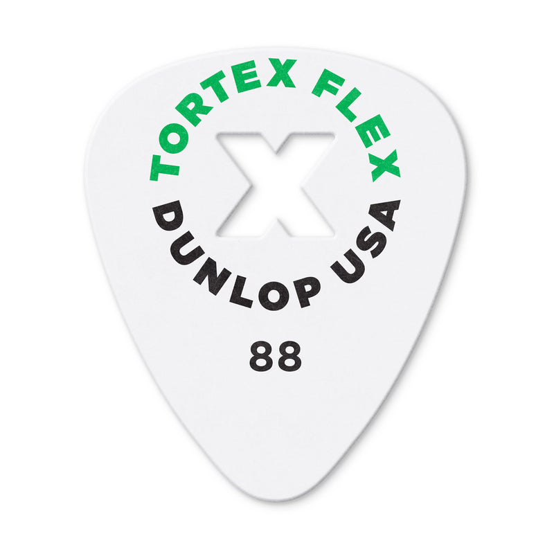 Dunlop 428XP088 Tortex Flex Guitar Picks (Pack of 12) - .88mm
