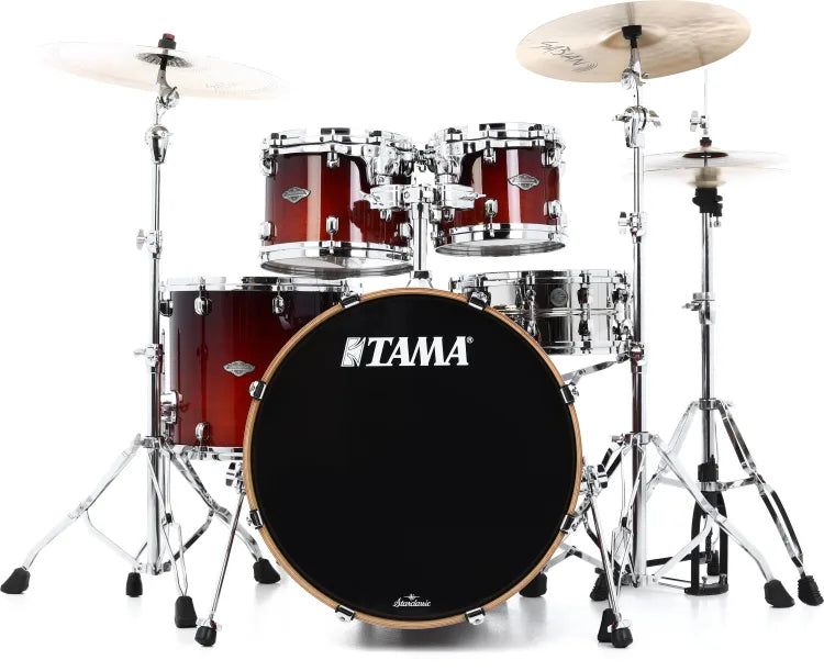 Tama MBS42SDCF 4-Piece Drum Shell Pack (Dark Cherry Fade)