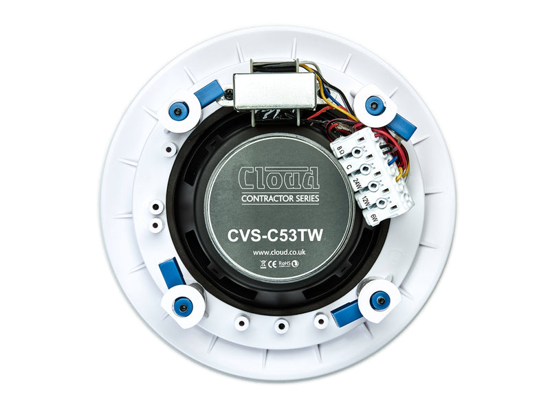 Cloud Electronics CVS-C53TW Enceinte de plafond (blanc) - 5 "