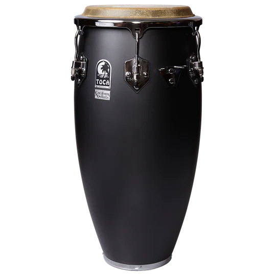 Toca 4611-34MG Custom Deluxe Wood Congas - 11 3/4" (Matte Grey)
