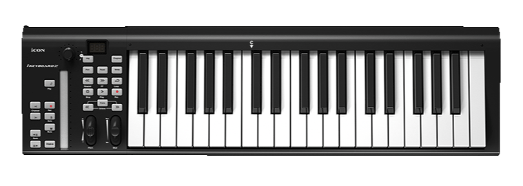 Icon Pro Audio ICOK-IKEYBOARD4X 37-Key Keyboard with Single Channel Daw Controller