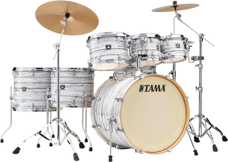 Tama CK72SICA 7-Piece Shell Pack With Snare Drum (Ice Ash)